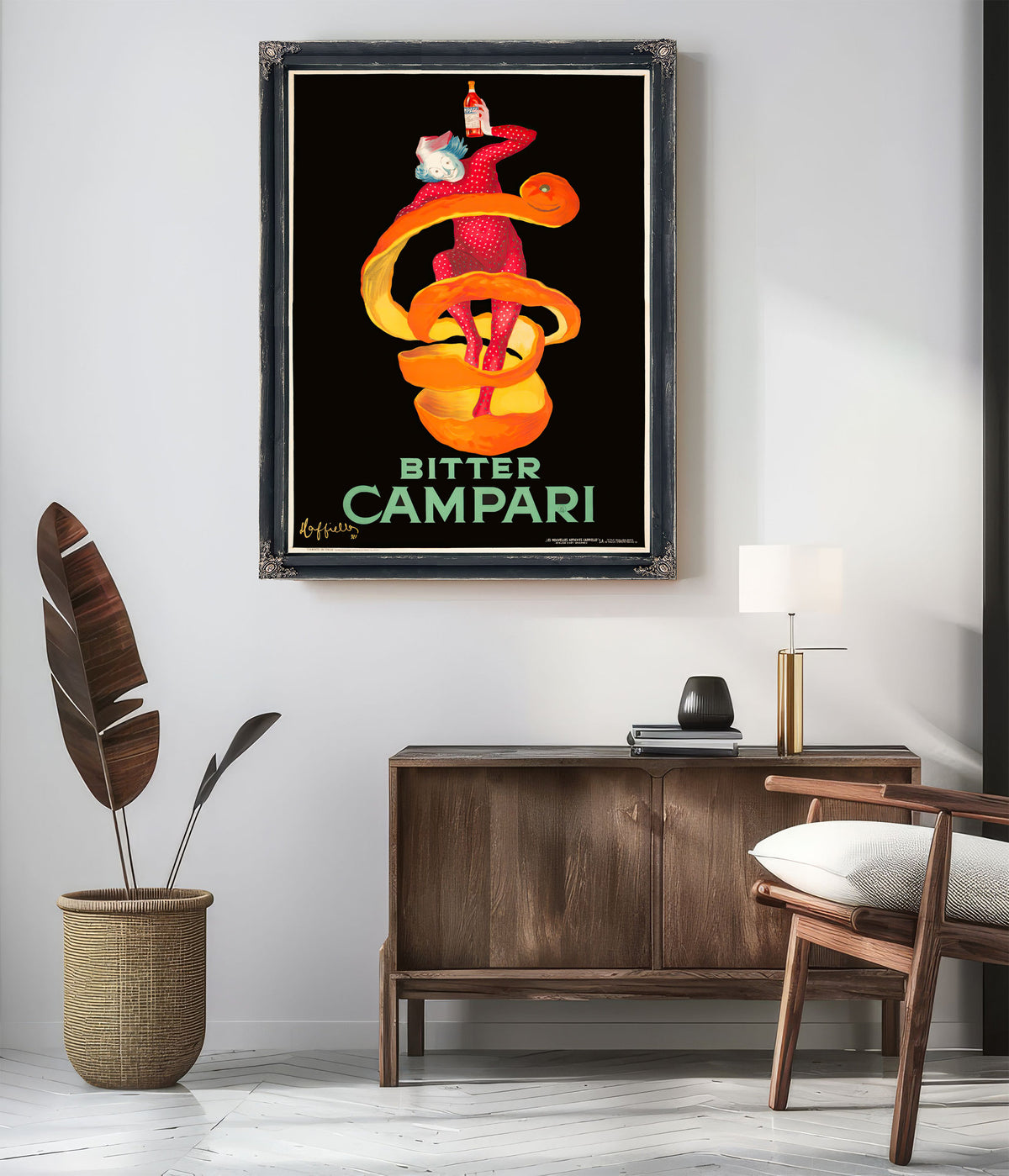 Bitter Campari 1921 By Leonetto Cappiello