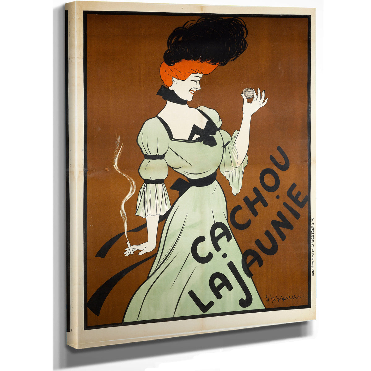 Cachou Lajaunie 1900 By Leonetto Cappiello