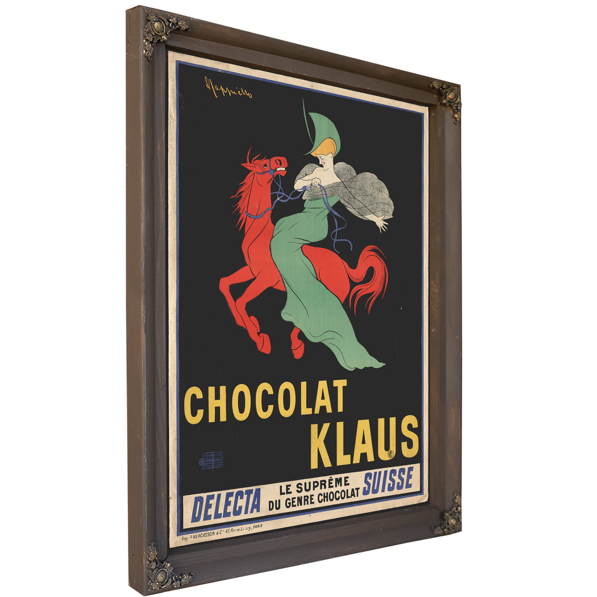 Chocolat Klaus 1903 By Leonetto Cappiello
