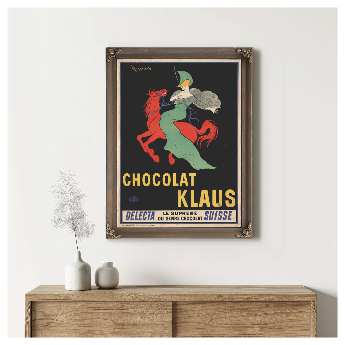 Chocolat Klaus 1903 By Leonetto Cappiello