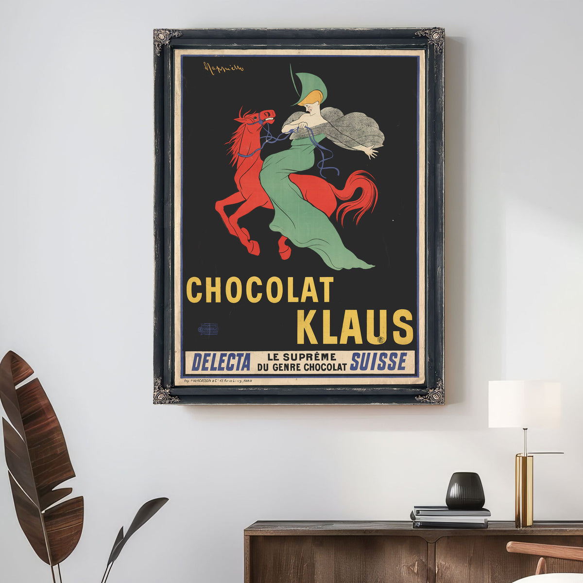 Chocolat Klaus 1903 By Leonetto Cappiello