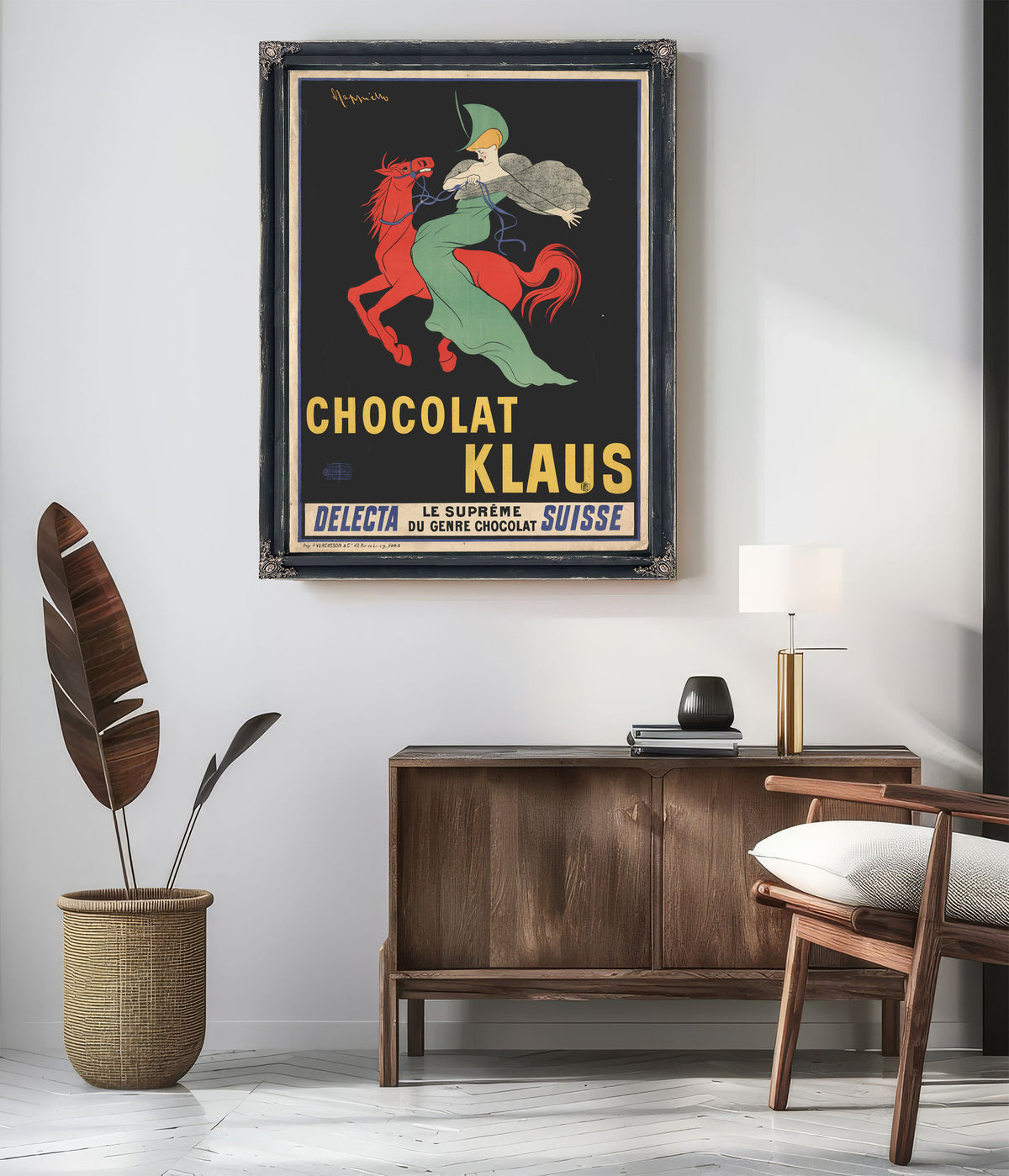 Chocolat Klaus 1903 By Leonetto Cappiello