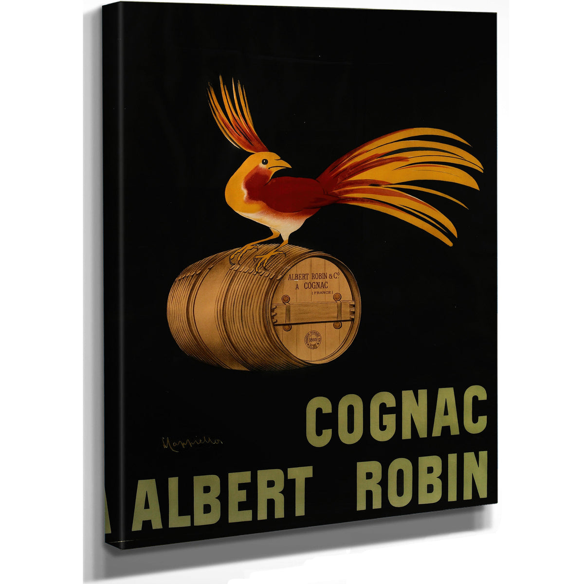Cognac Albert Robin 1906 By Leonetto Cappiello