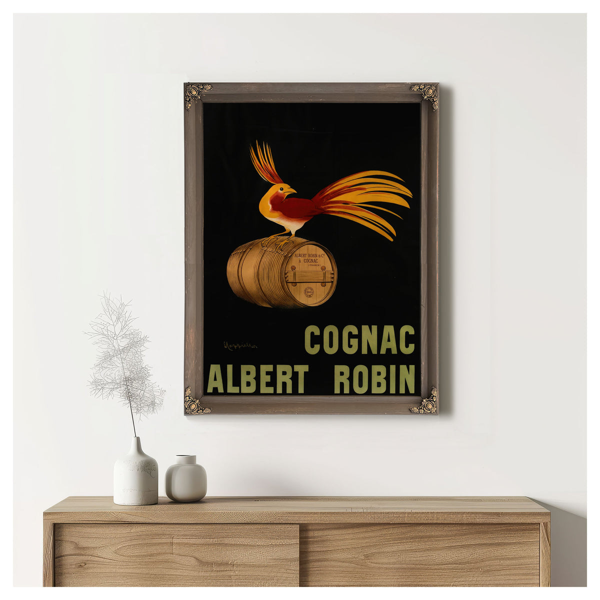 Cognac Albert Robin 1906 By Leonetto Cappiello