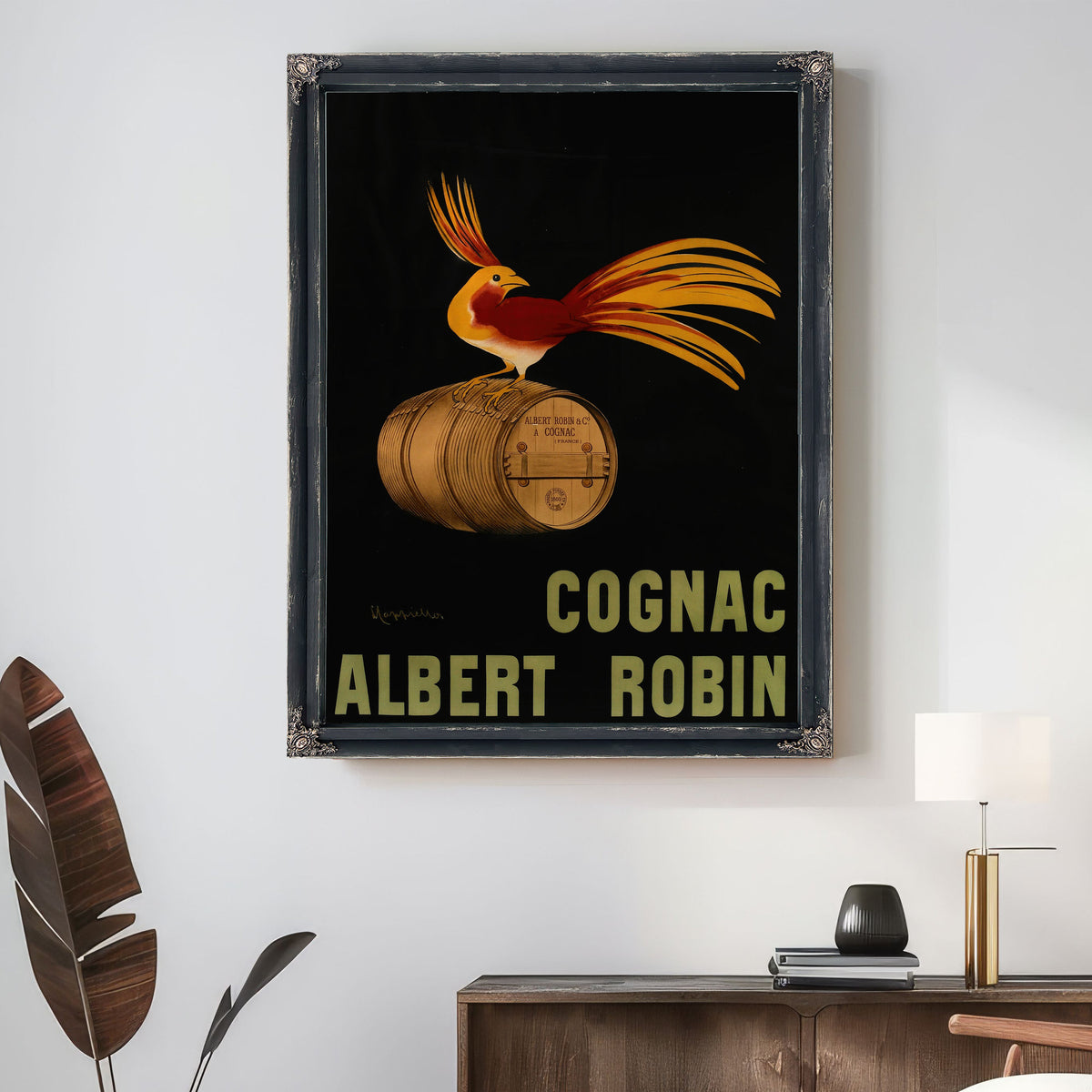 Cognac Albert Robin 1906 By Leonetto Cappiello