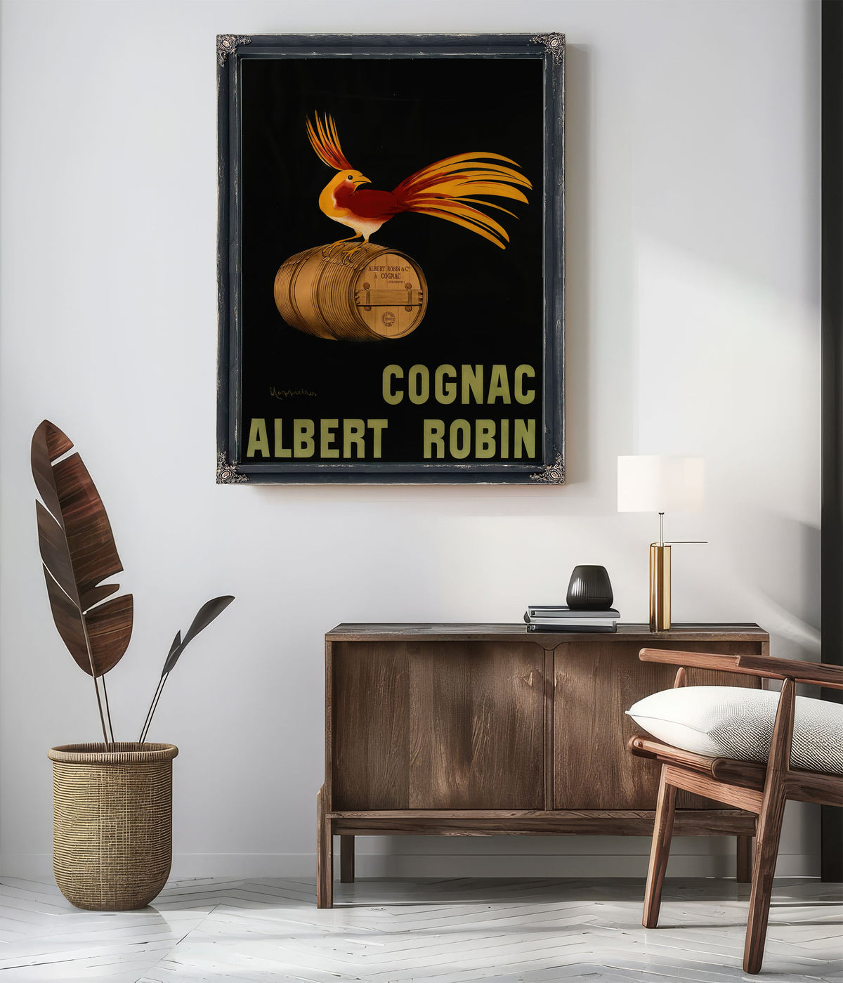 Cognac Albert Robin 1906 By Leonetto Cappiello