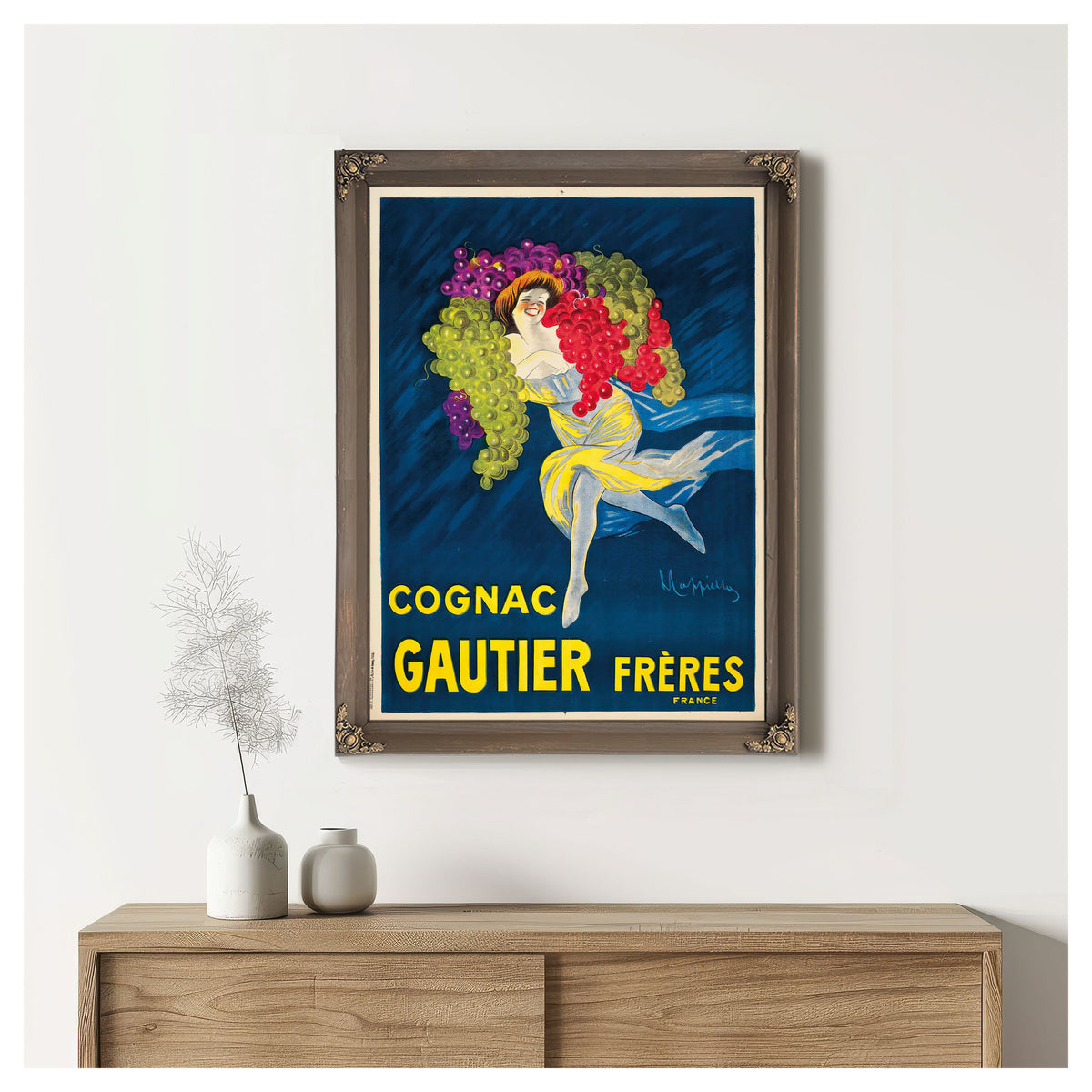Cognac Gautier Freres 1907 By Leonetto Cappiello