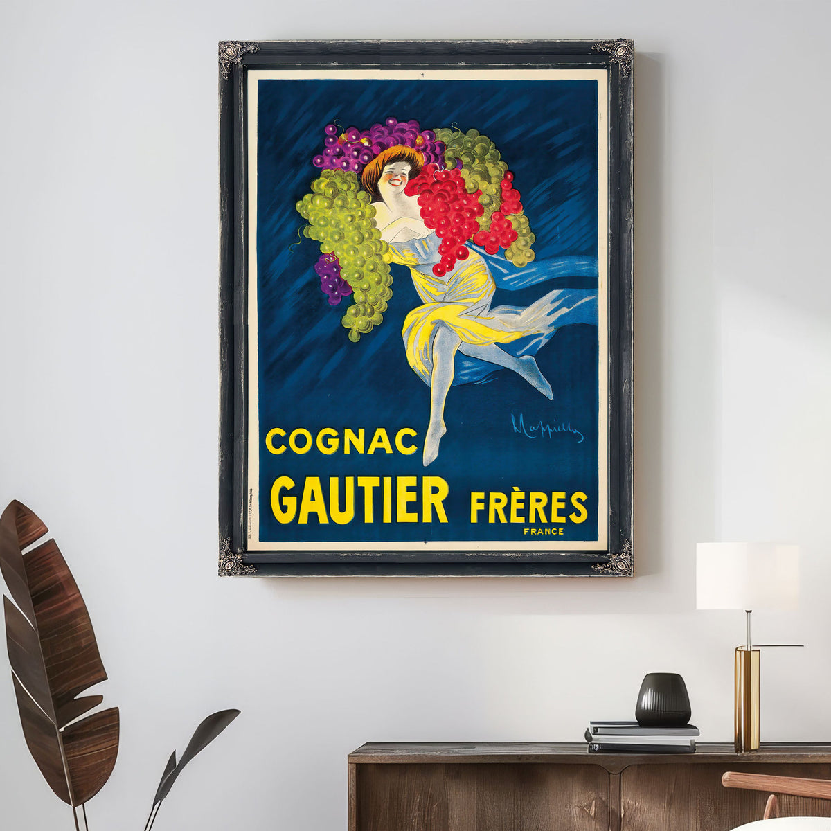 Cognac Gautier Freres 1907 By Leonetto Cappiello