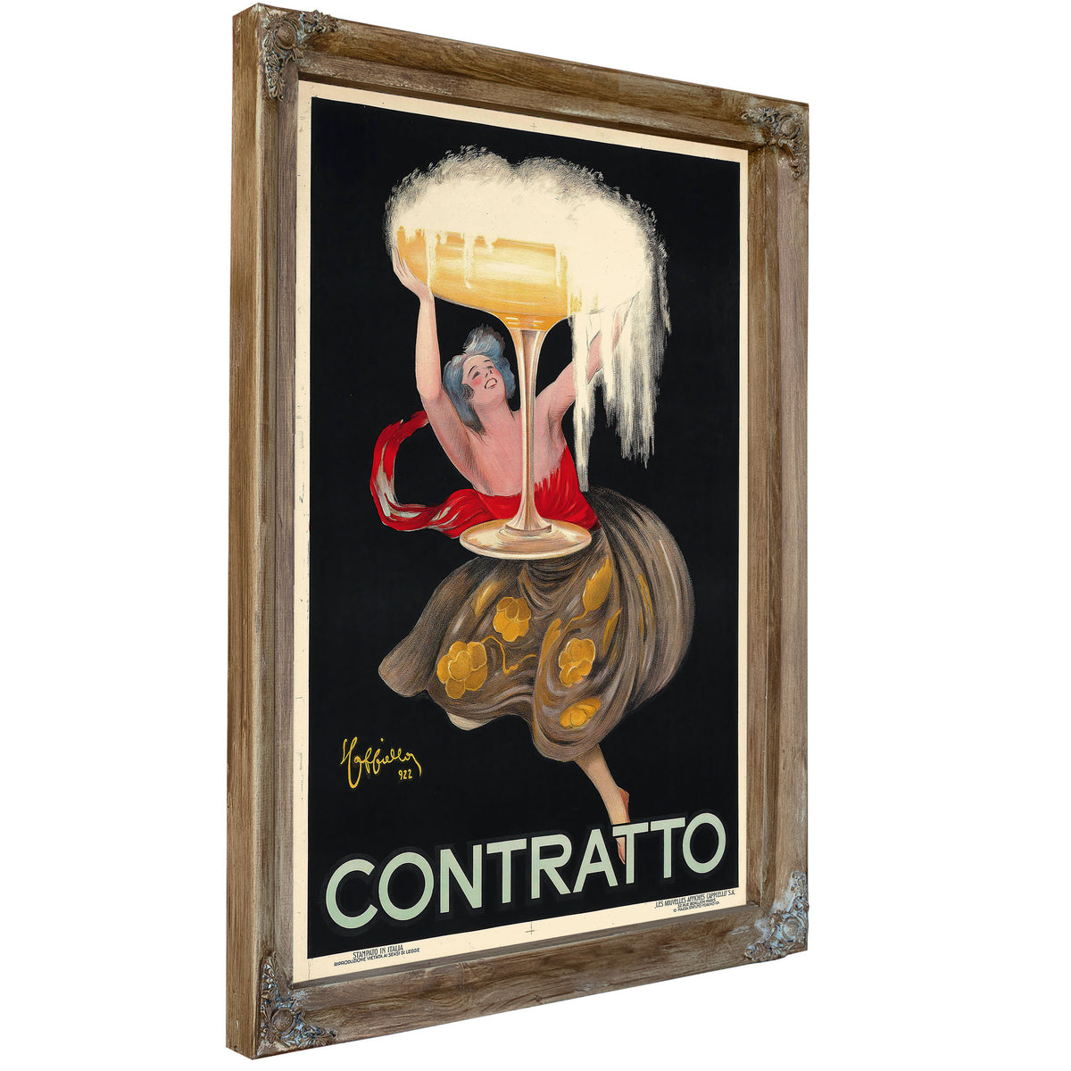 Contratto 1922 By Leonetto Cappiello