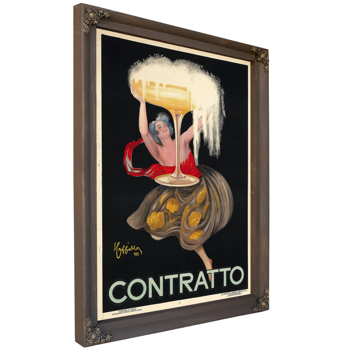 Contratto 1922 By Leonetto Cappiello