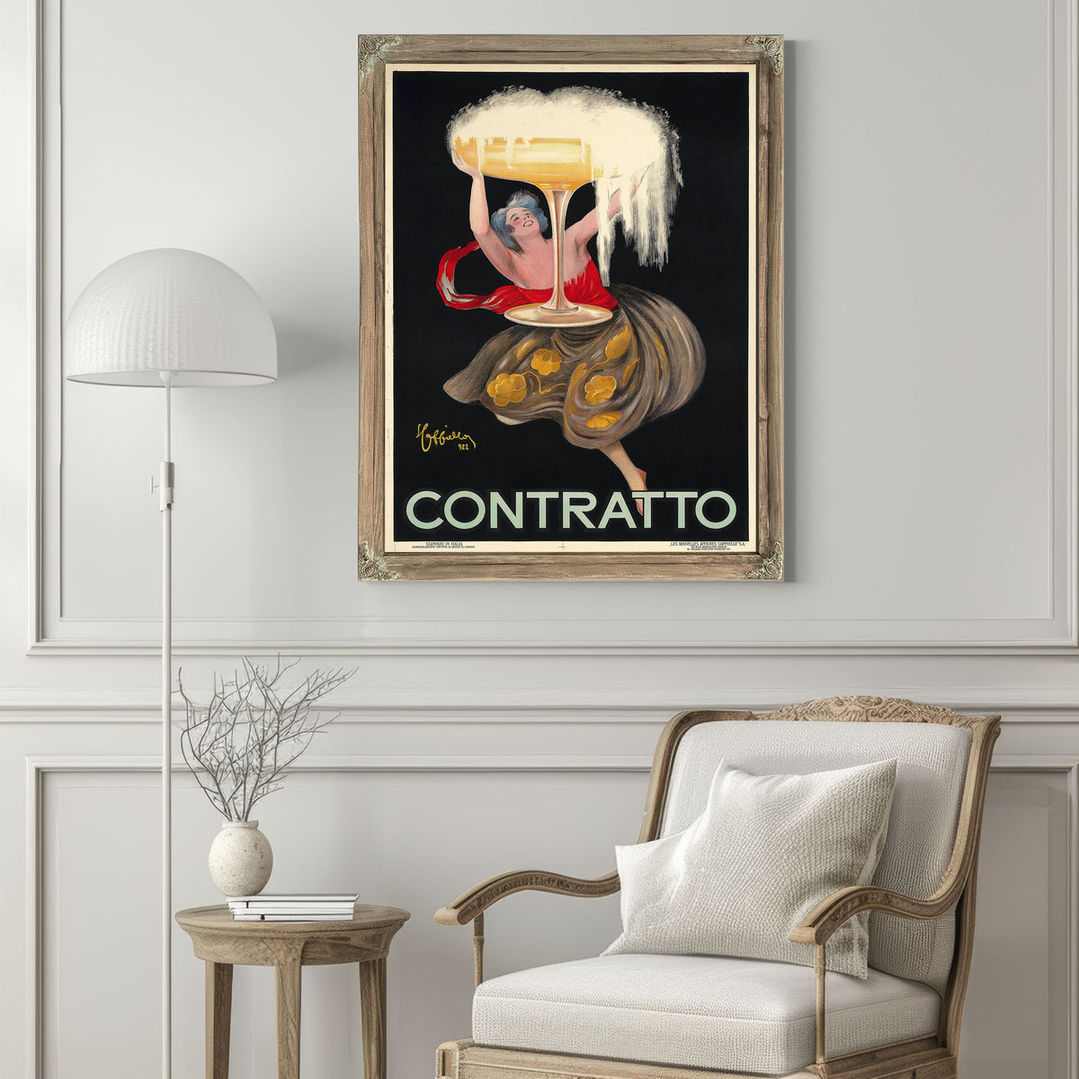 Contratto 1922 By Leonetto Cappiello