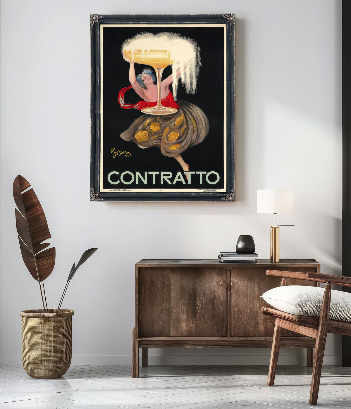 Contratto 1922 By Leonetto Cappiello