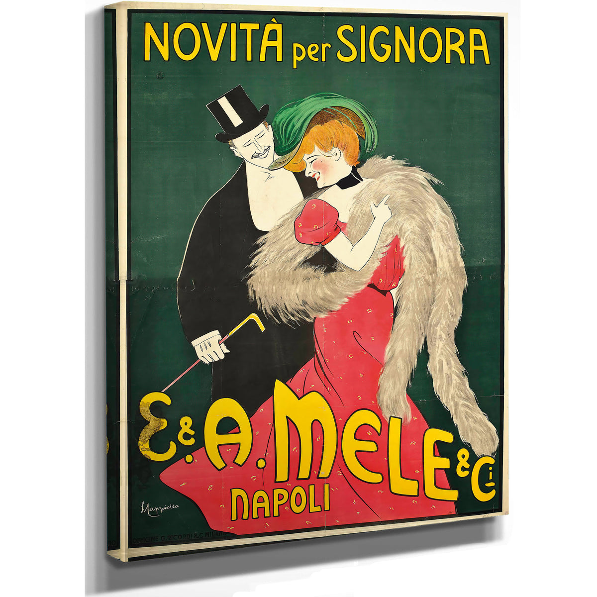 E a Mele Ci 1900 By Leonetto Cappiello