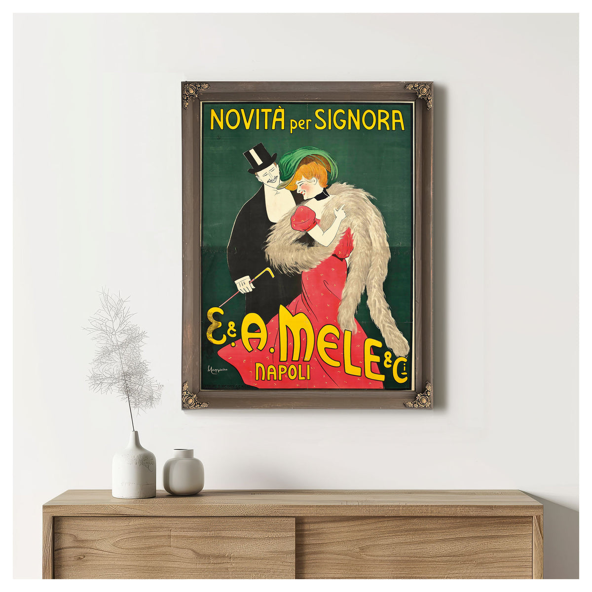 E a Mele Ci 1900 By Leonetto Cappiello