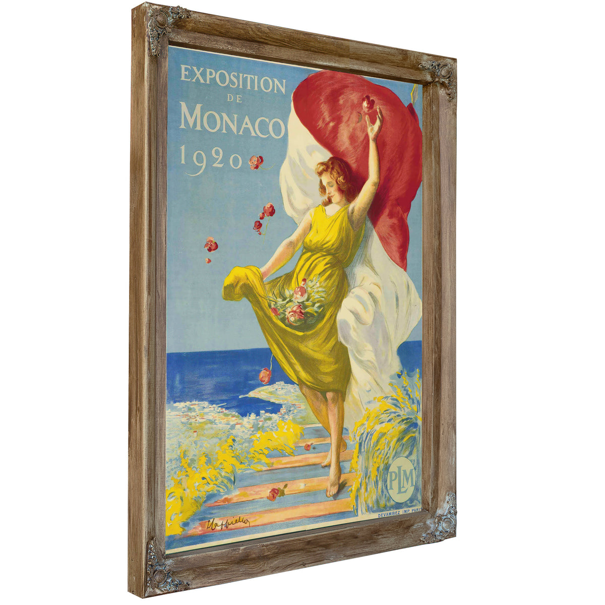 Exposition de Monaco 1920 By Leonetto Cappiello