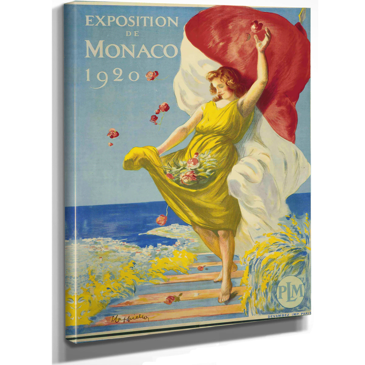 Exposition de Monaco 1920 By Leonetto Cappiello
