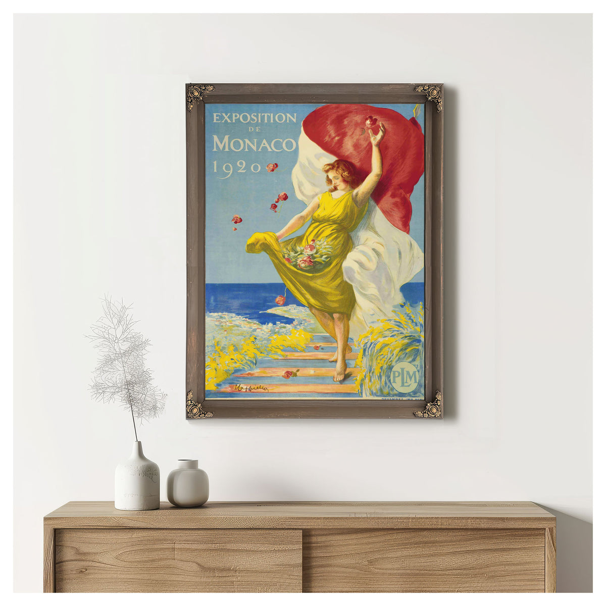Exposition de Monaco 1920 By Leonetto Cappiello