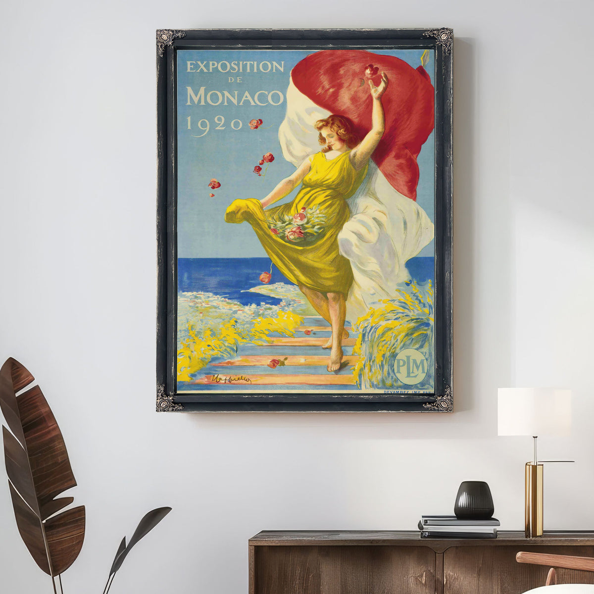 Exposition de Monaco 1920 By Leonetto Cappiello