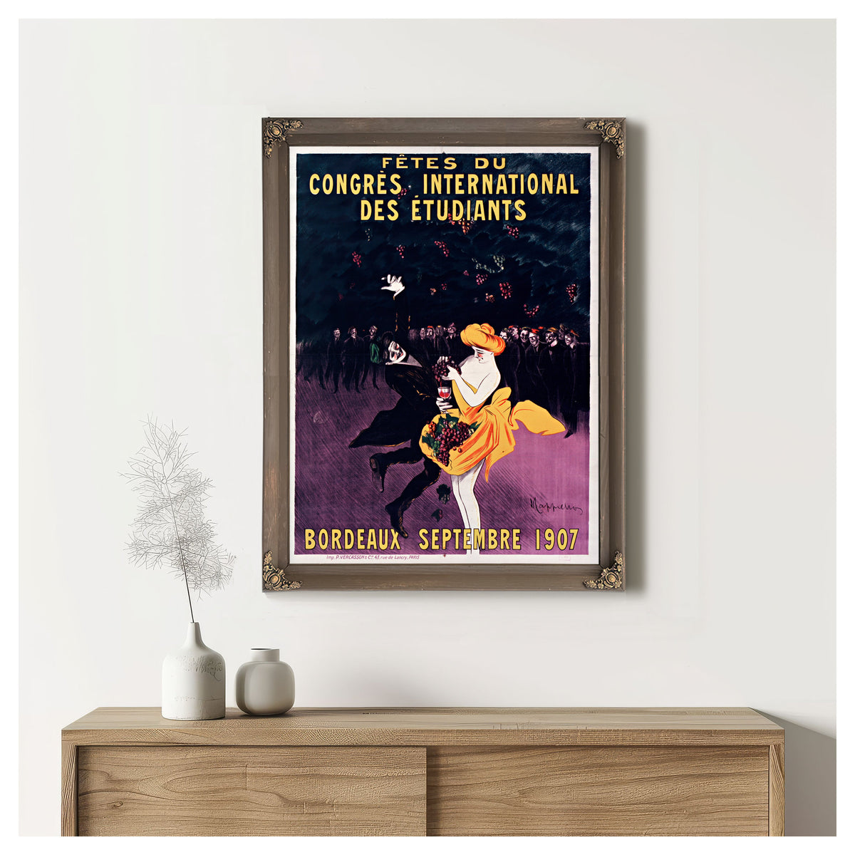 Fetes du Congres International Des By Leonetto Cappiello