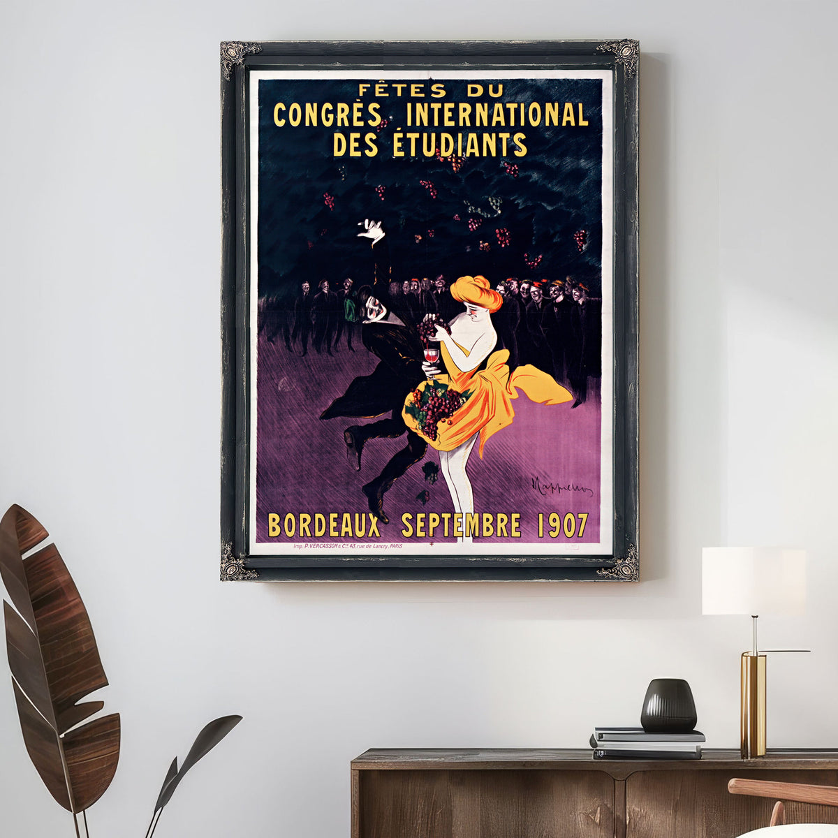 Fetes du Congres International Des By Leonetto Cappiello