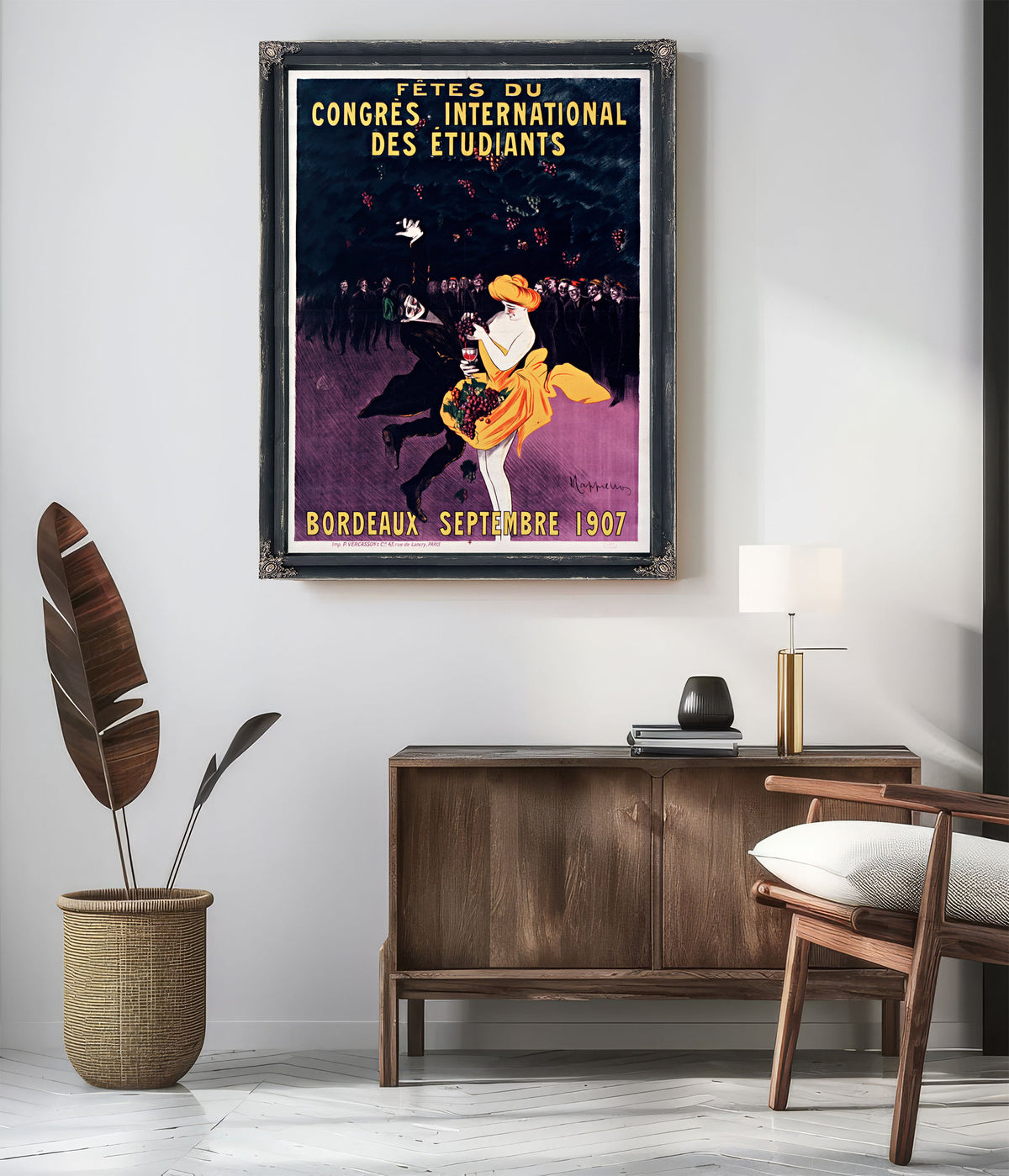 Fetes du Congres International Des By Leonetto Cappiello