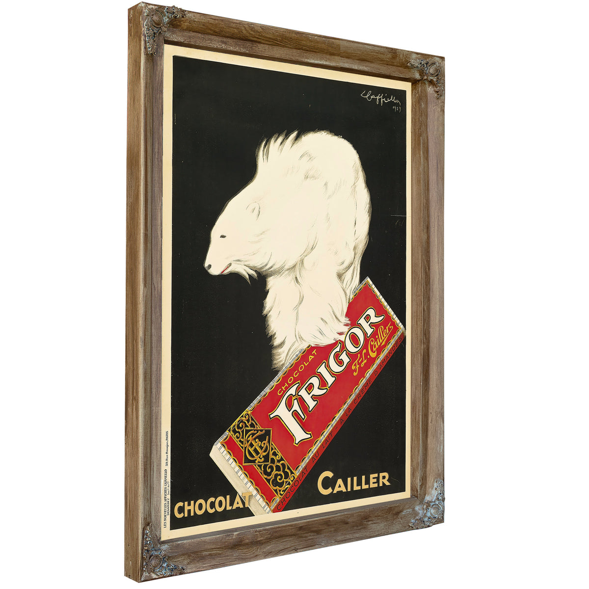 Frigor Chocolat Cailler 1929 By Leonetto Cappiello