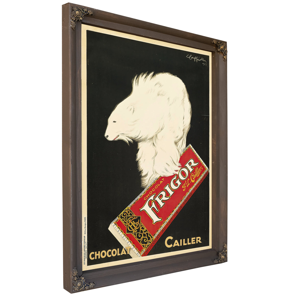 Frigor Chocolat Cailler 1929 By Leonetto Cappiello