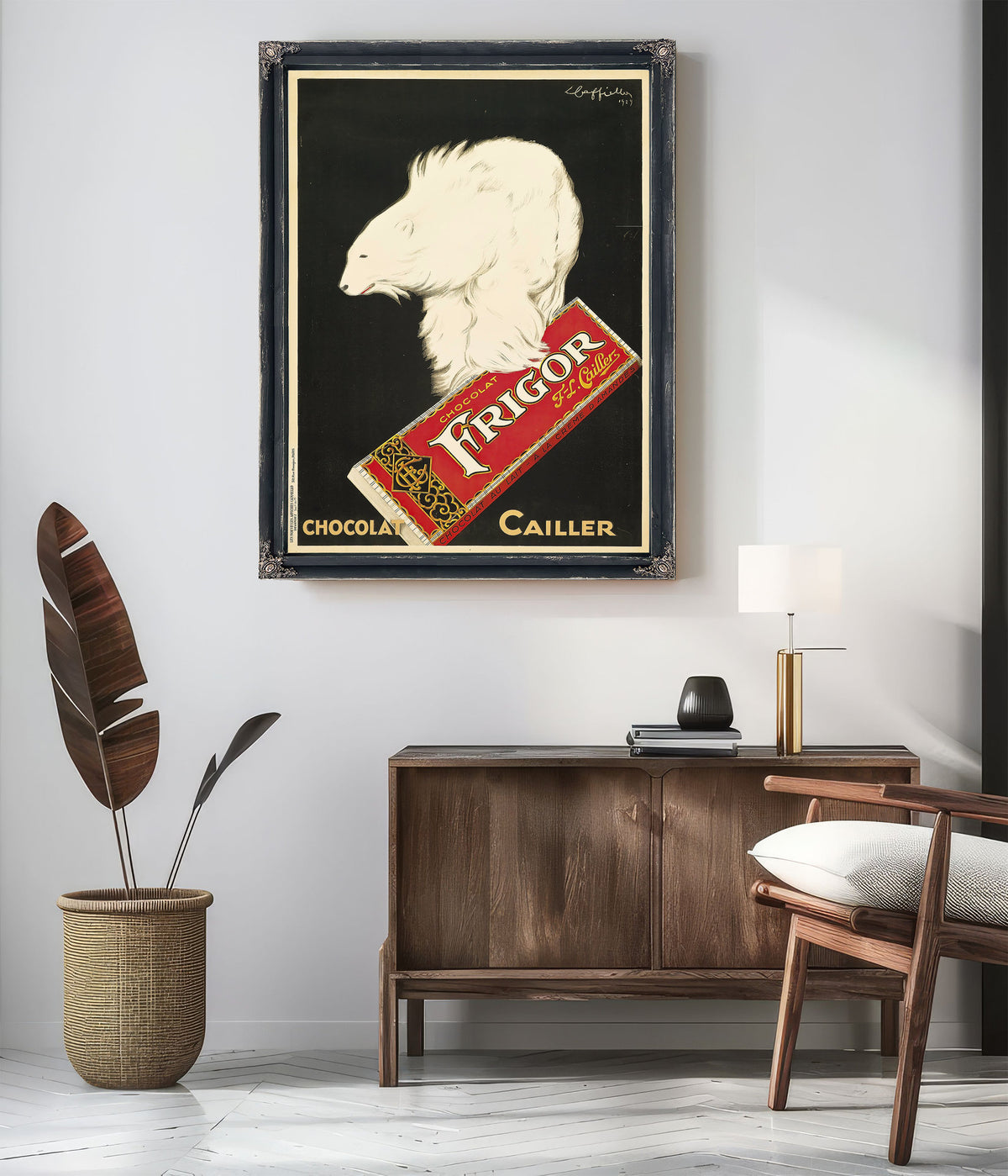Frigor Chocolat Cailler 1929 By Leonetto Cappiello