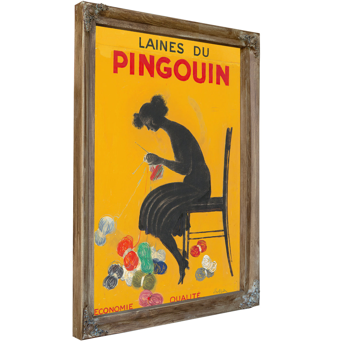 Laines du Pingouin Ca 1920 By Leonetto Cappiello