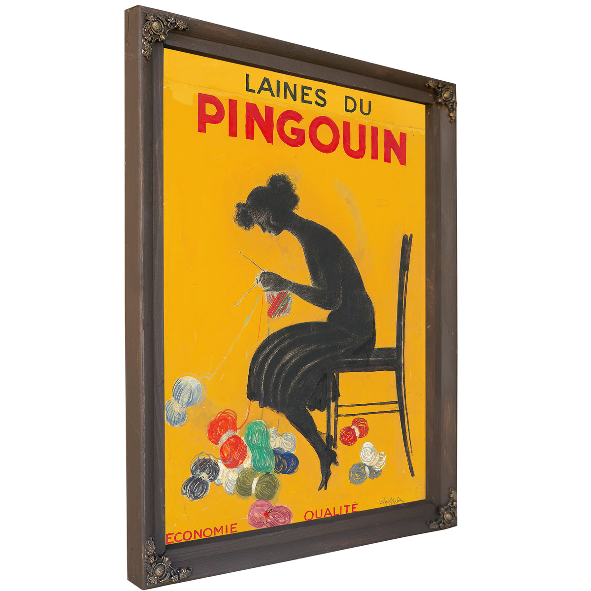 Laines du Pingouin Ca 1920 By Leonetto Cappiello