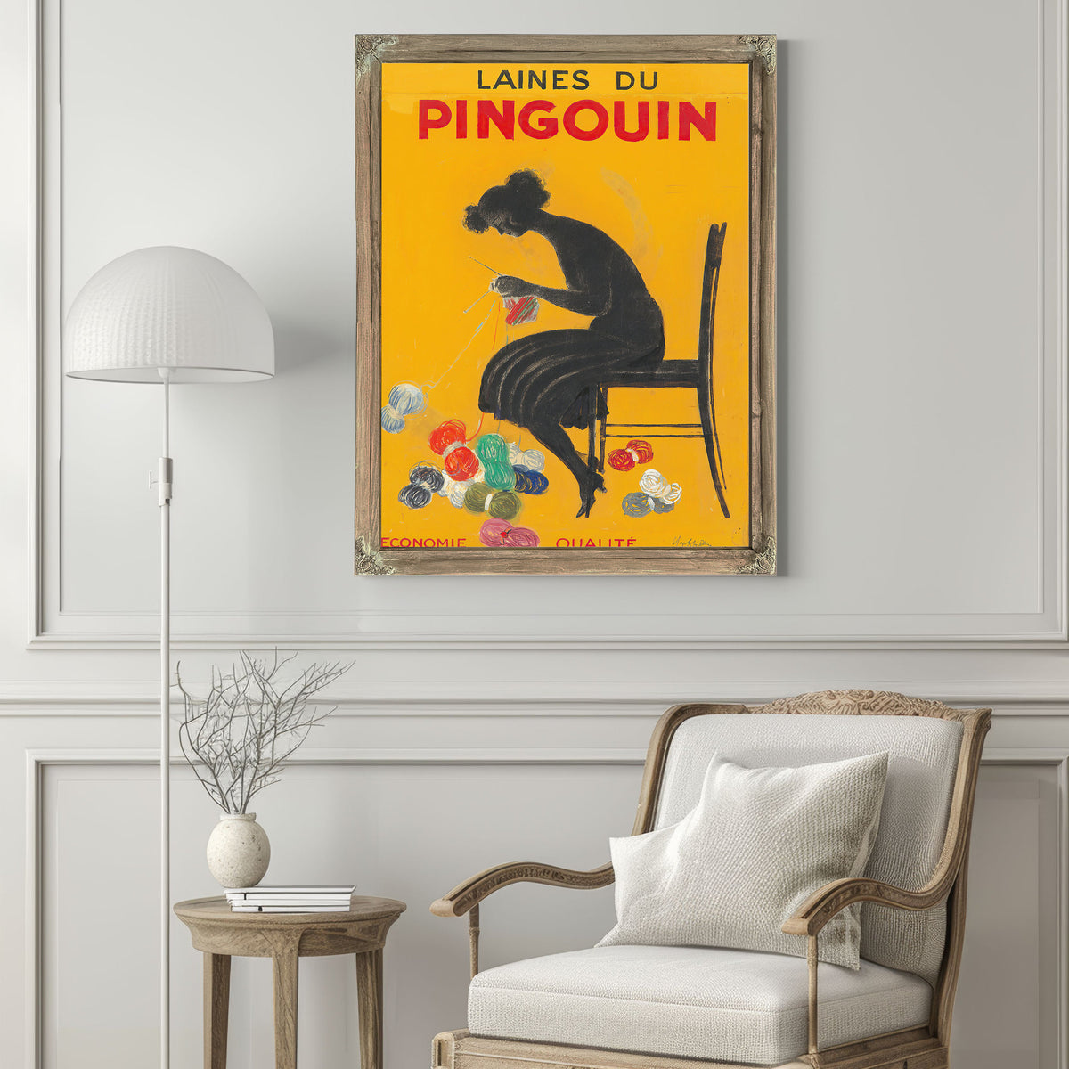 Laines du Pingouin Ca 1920 By Leonetto Cappiello
