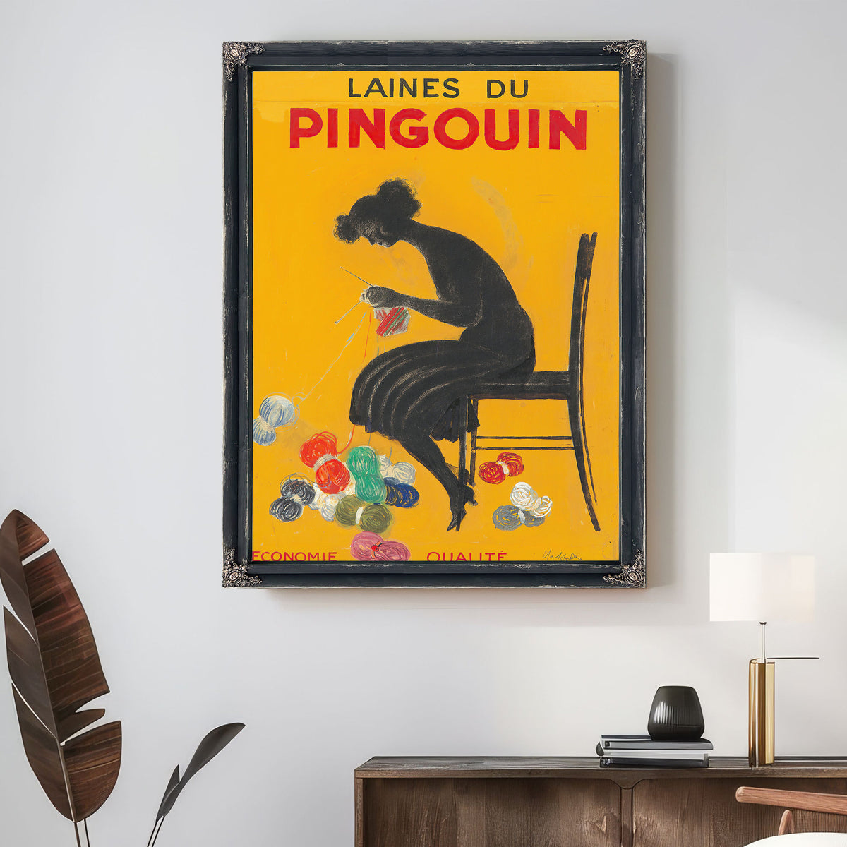 Laines du Pingouin Ca 1920 By Leonetto Cappiello