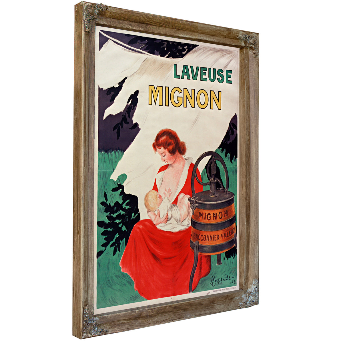 Laveuse Mignon 1921 By Leonetto Cappiello