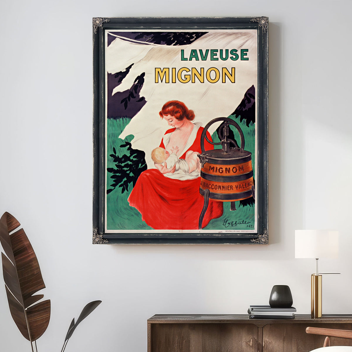 Laveuse Mignon 1921 By Leonetto Cappiello