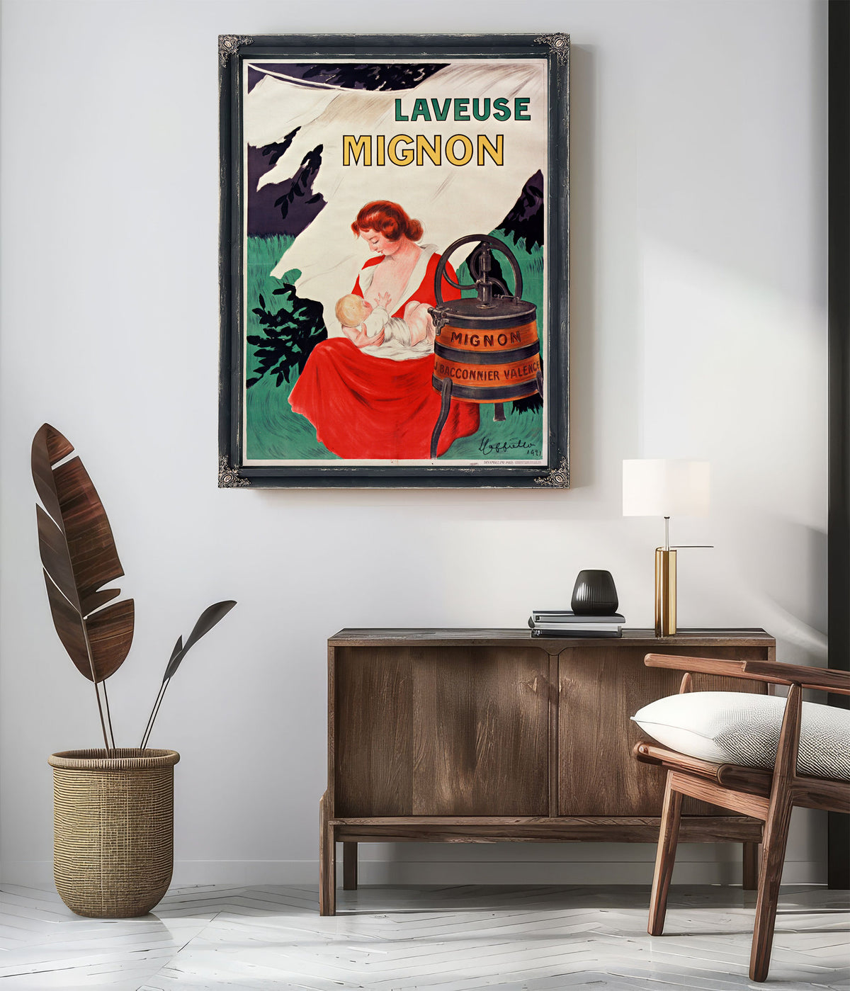 Laveuse Mignon 1921 By Leonetto Cappiello