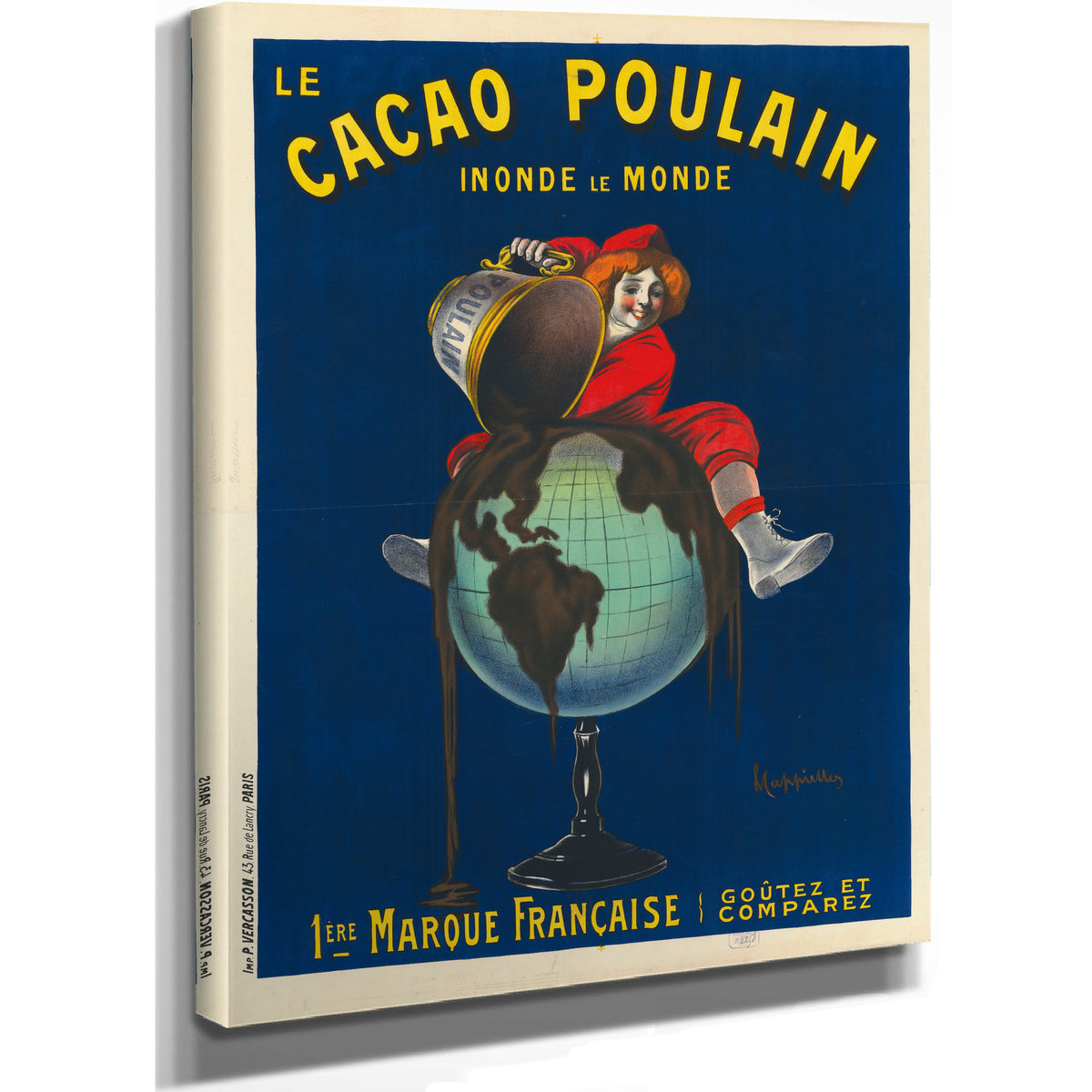 Le Cacao Poulain 1911 By Leonetto Cappiello