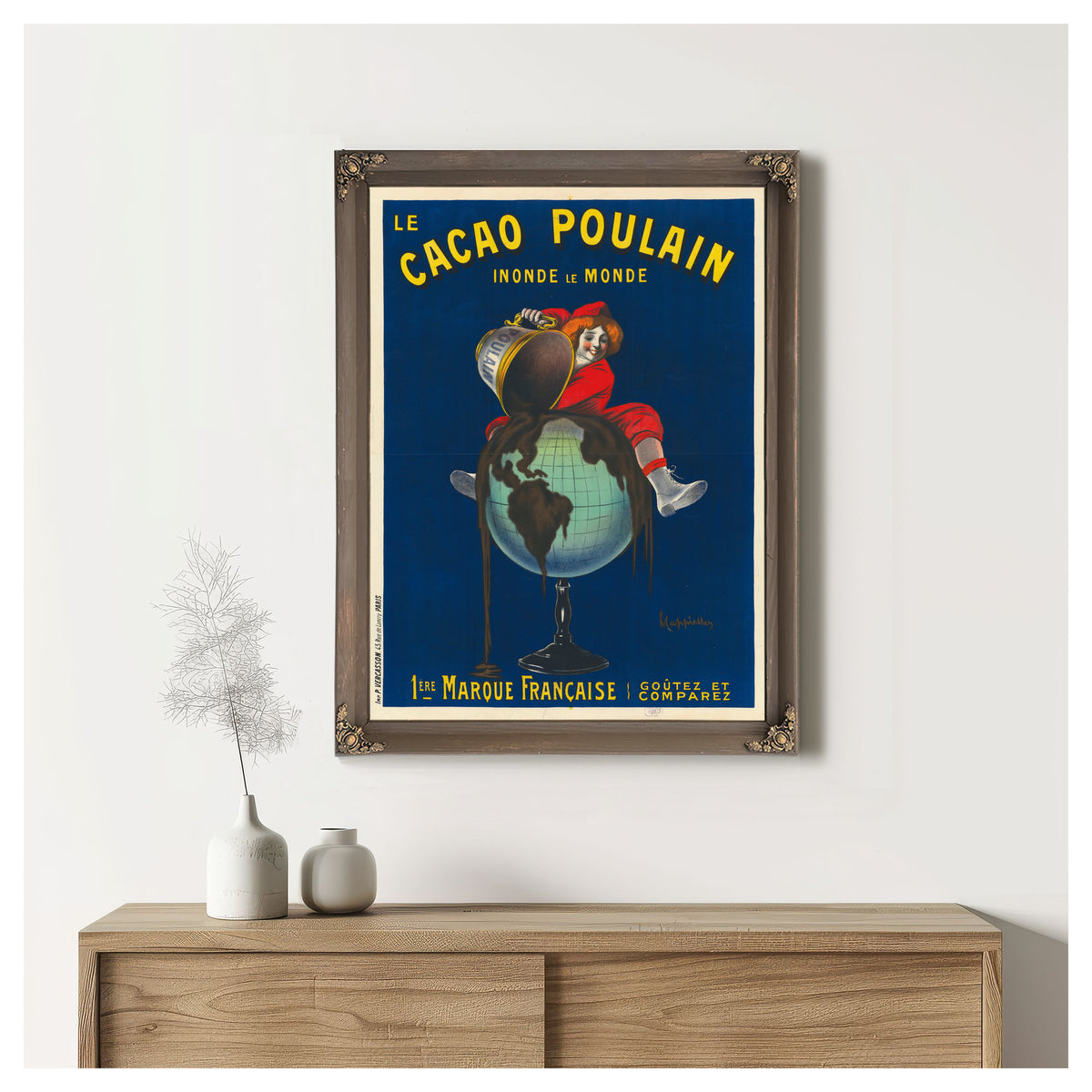 Le Cacao Poulain 1911 By Leonetto Cappiello