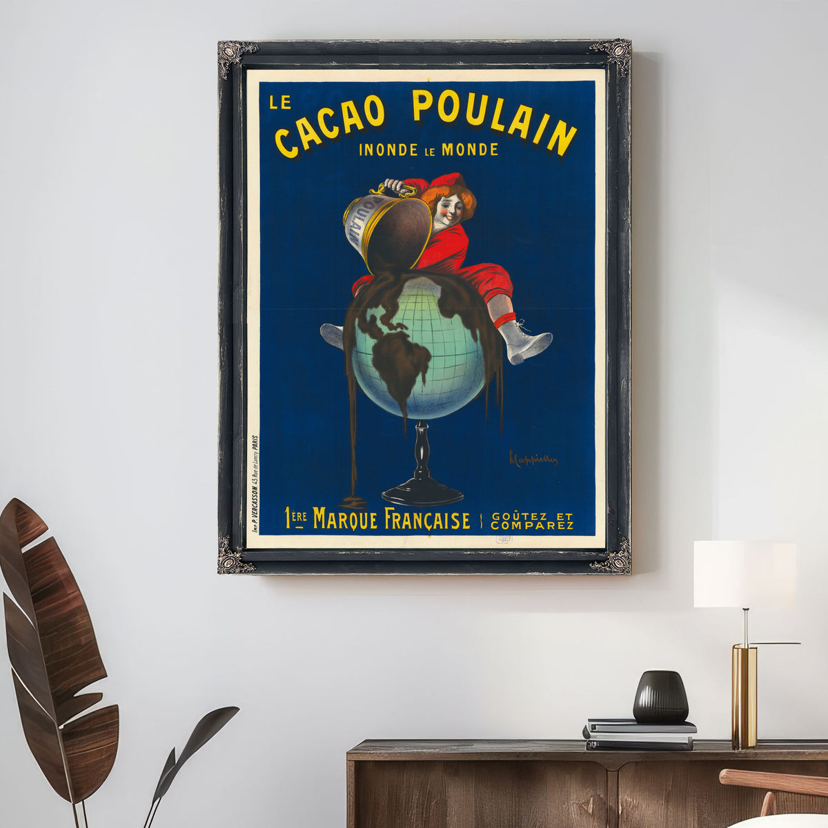 Le Cacao Poulain 1911 By Leonetto Cappiello