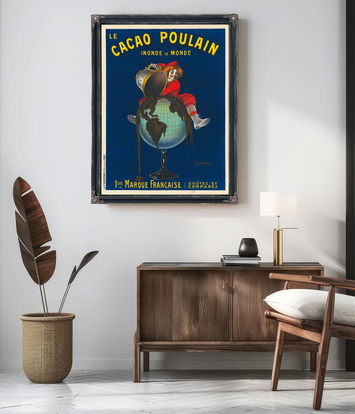 Le Cacao Poulain 1911 By Leonetto Cappiello