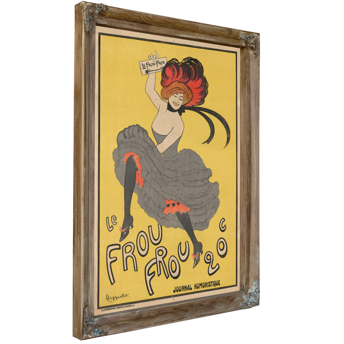 Le Frou Frou 1899 By Leonetto Cappiello