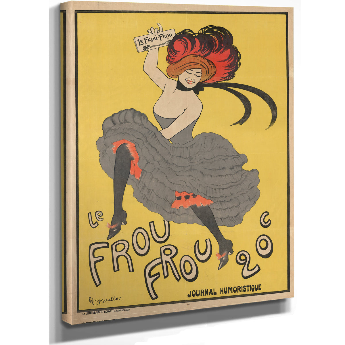 Le Frou Frou 1899 By Leonetto Cappiello