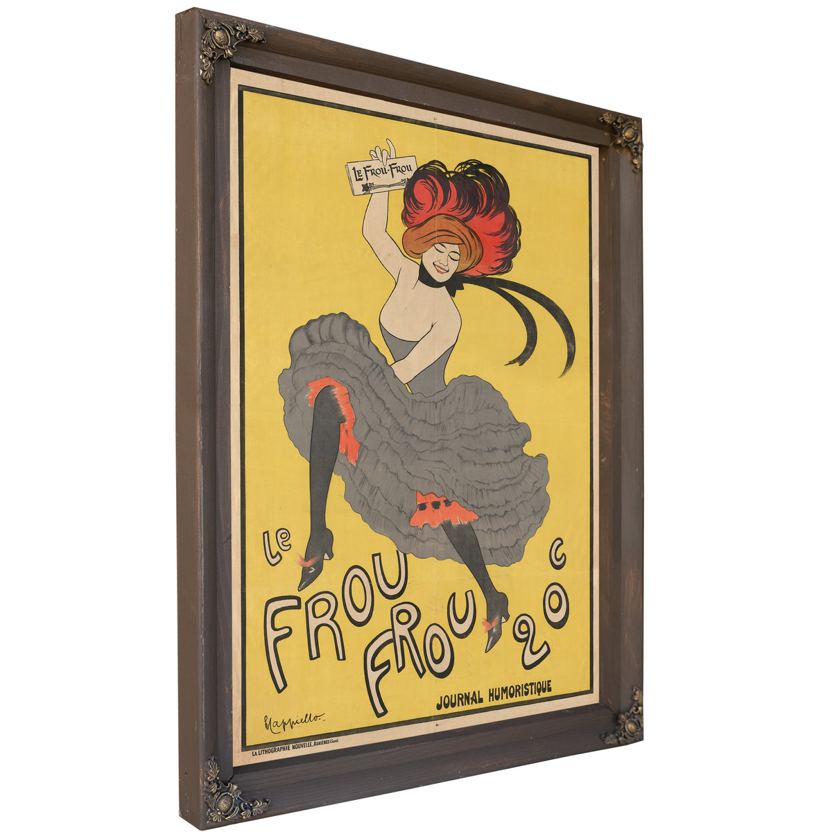 Le Frou Frou 1899 By Leonetto Cappiello