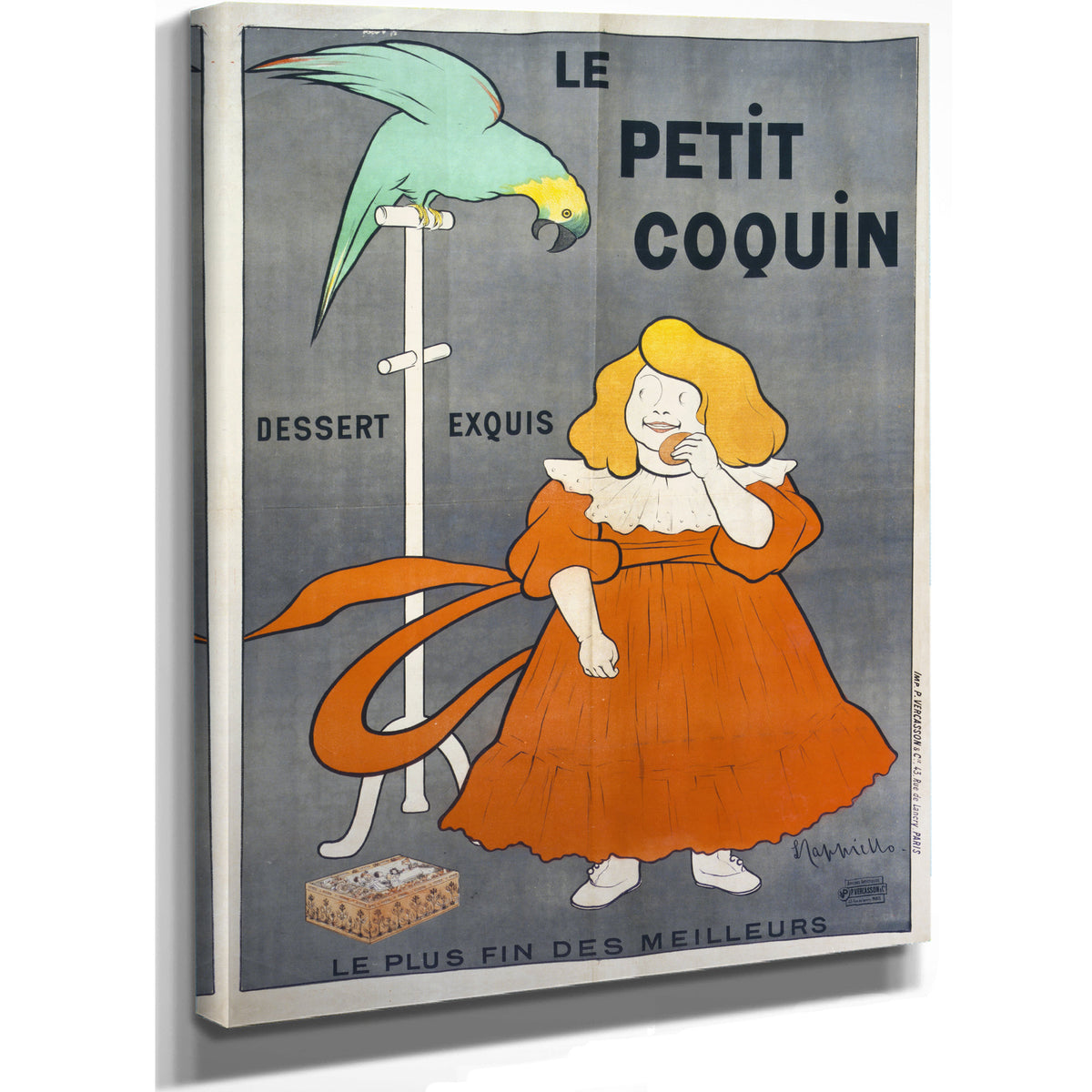 Le Petit Coquin Dessert Exquis 1900 By Leonetto Cappiello