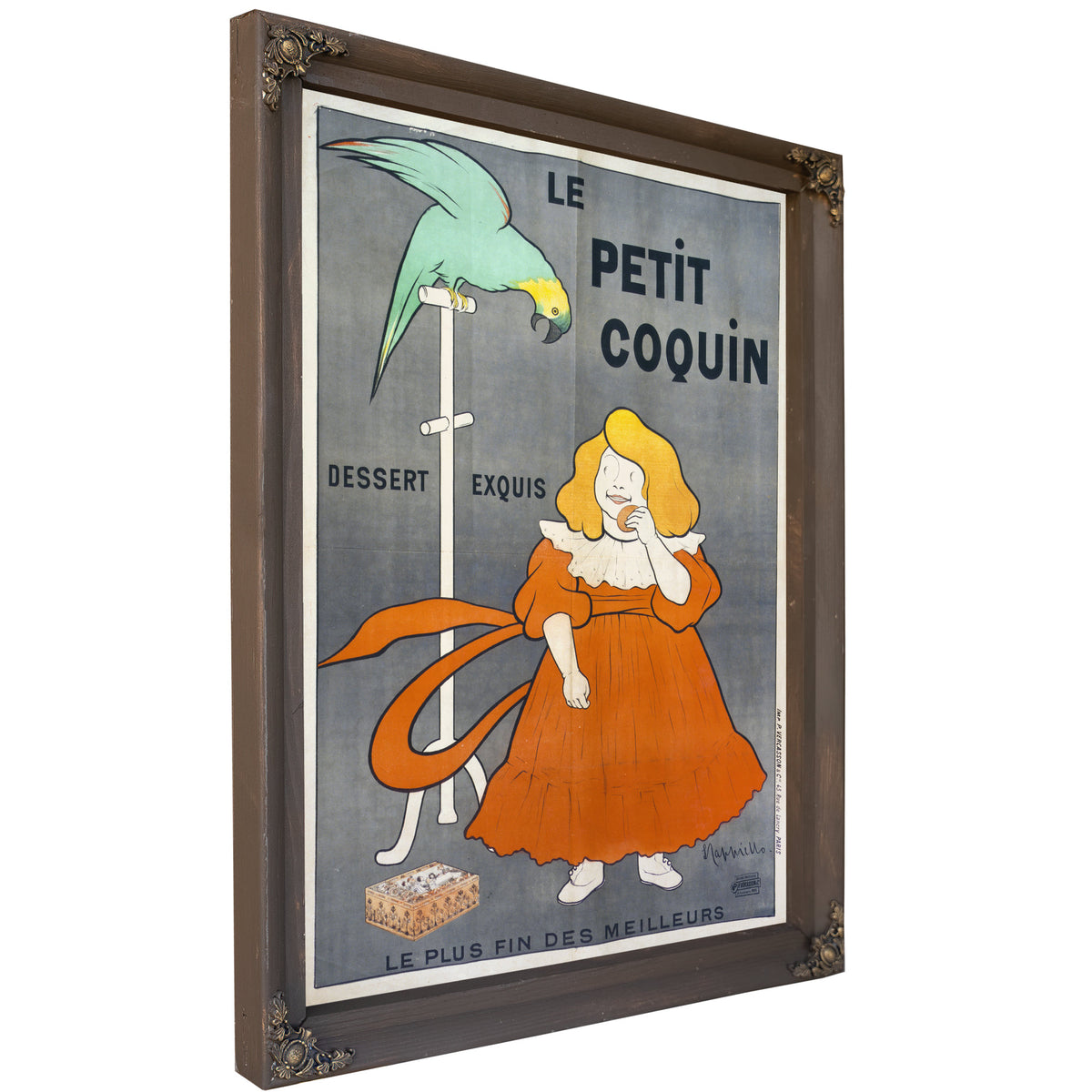 Le Petit Coquin Dessert Exquis 1900 By Leonetto Cappiello