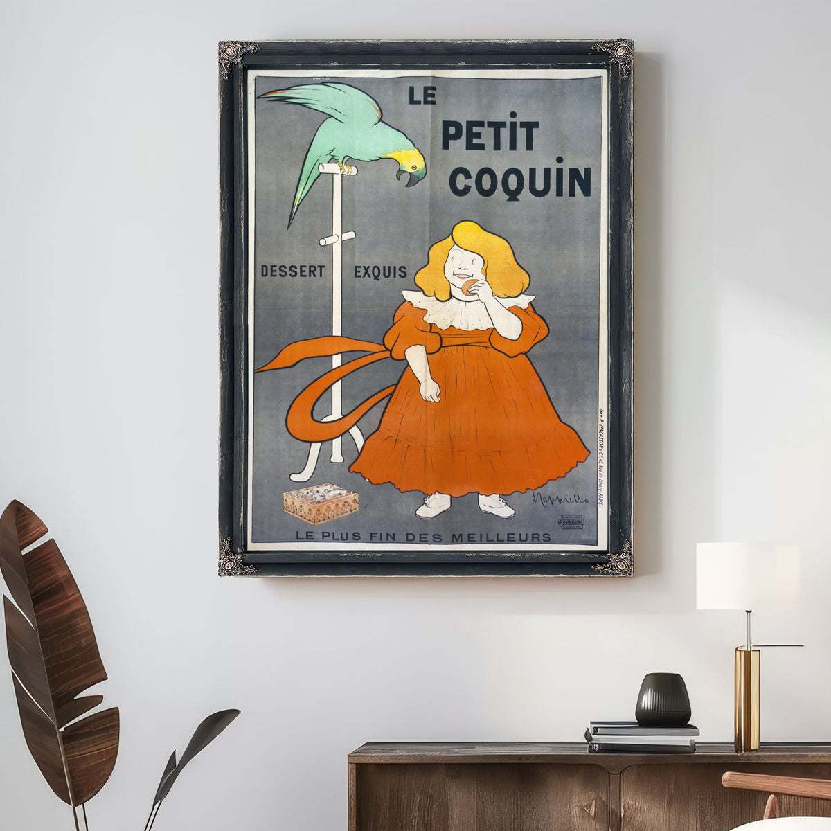 Le Petit Coquin Dessert Exquis 1900 By Leonetto Cappiello