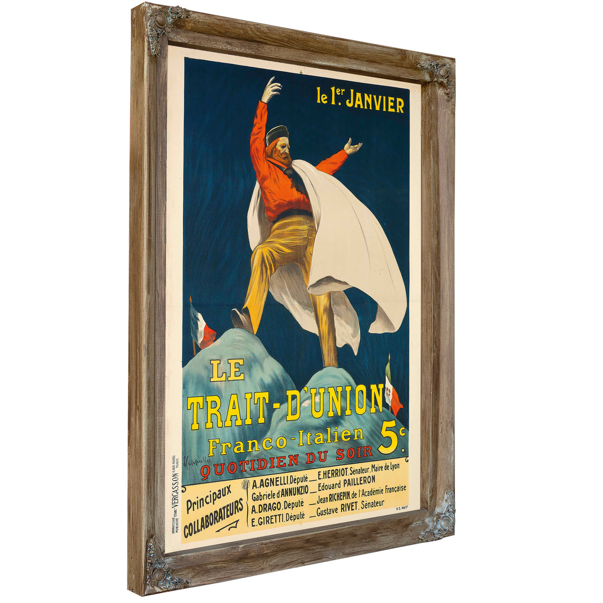 Le Trait Dunion By Leonetto Cappiello
