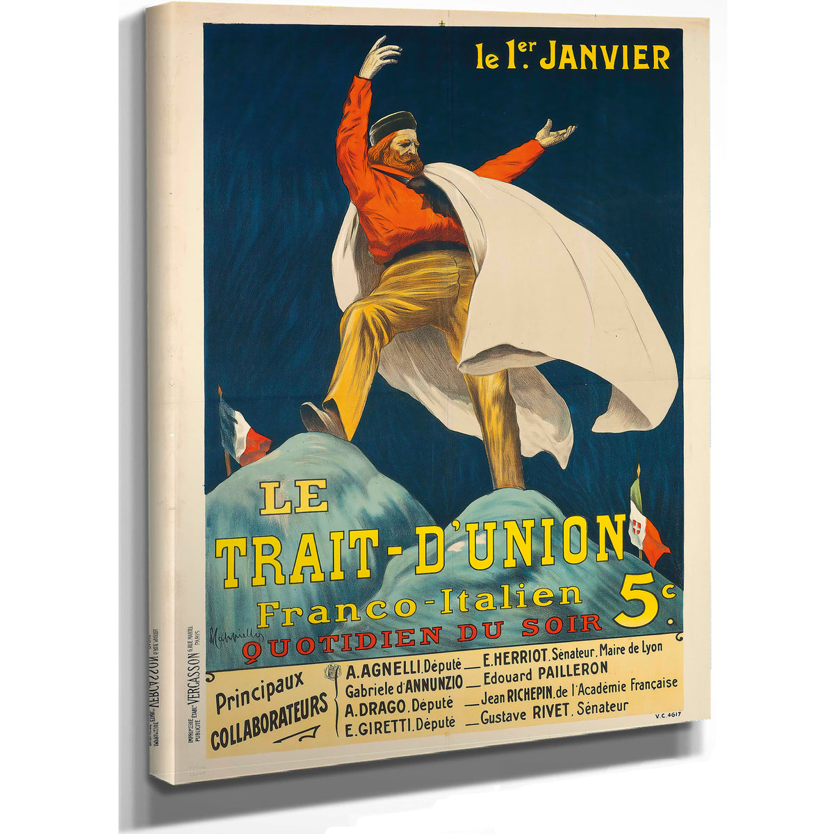 Le Trait Dunion By Leonetto Cappiello