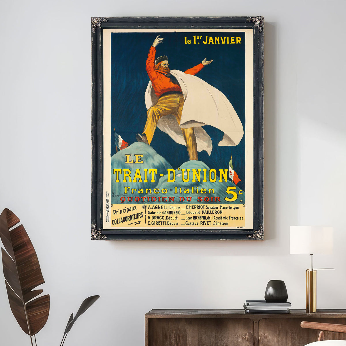 Le Trait Dunion By Leonetto Cappiello
