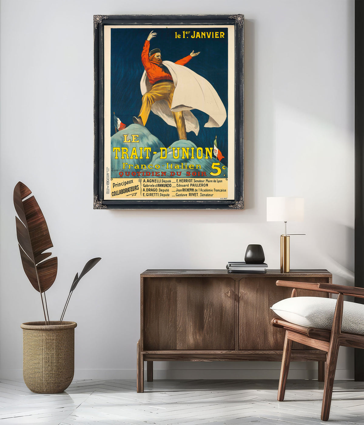 Le Trait Dunion By Leonetto Cappiello