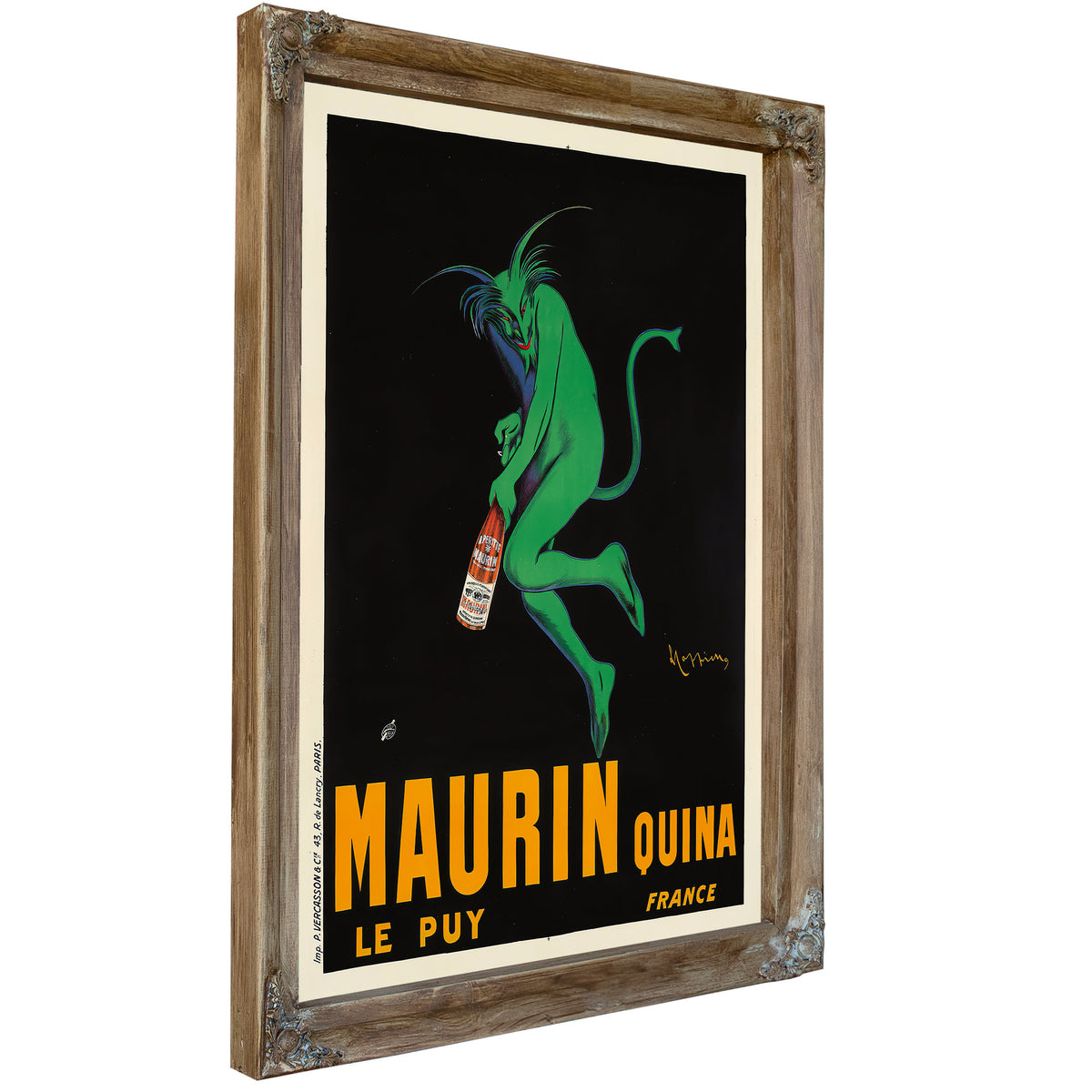 Maurin Quina 1906 By Leonetto Cappiello